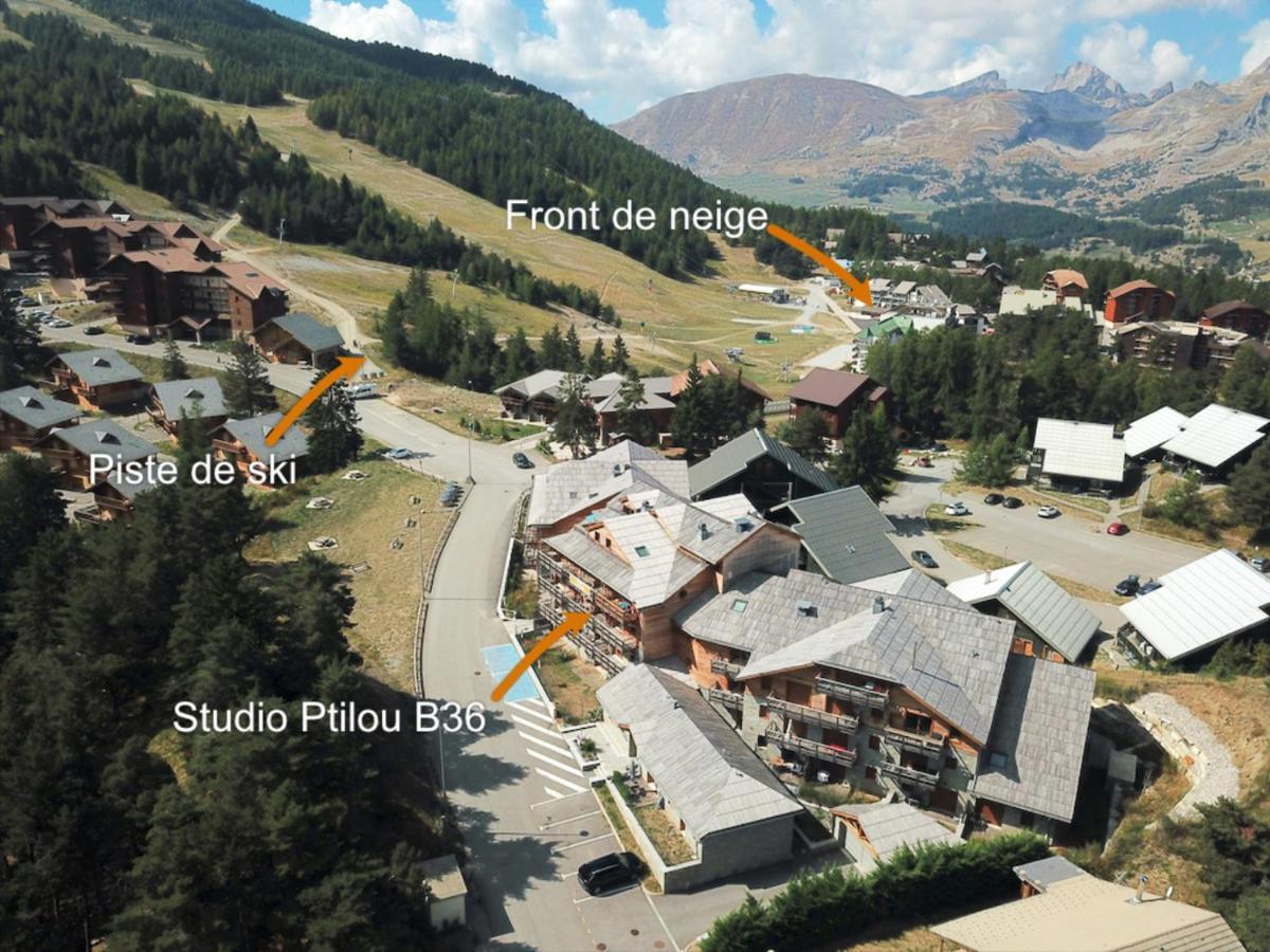 Studio Ptilou B36 2/4 Pers. Avec Vue Le Devoluy Exterior foto